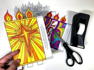 Advent Wreaths Candles illustrated ministry