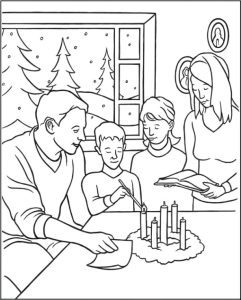 family advent wreath the catholic kid