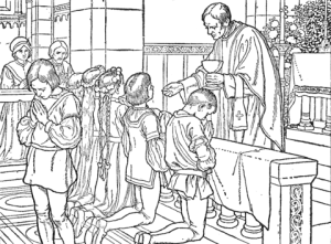 holy communion coloring page super coloring