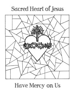 Sacred Heart of Jesus Look to Him